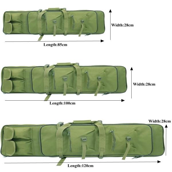 ライフルショルダーバッグ 撮影ガンバッグ ハンティング ガンホルスターケースポーチ 戦術 120cm...