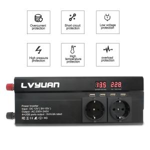 【並行輸入品】 カーインバーター 6000w ...の詳細画像1