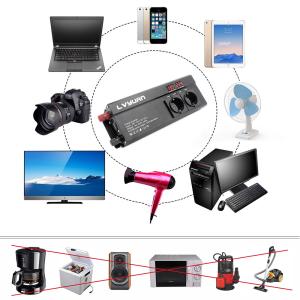 【並行輸入品】 カーインバーター 6000w ...の詳細画像2