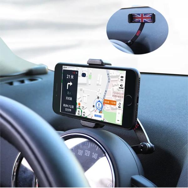 【並行輸入品】 ミニ 折りたたみ式 携帯電話ホルダー 車両 GPSナビゲーション jcw r55 r...