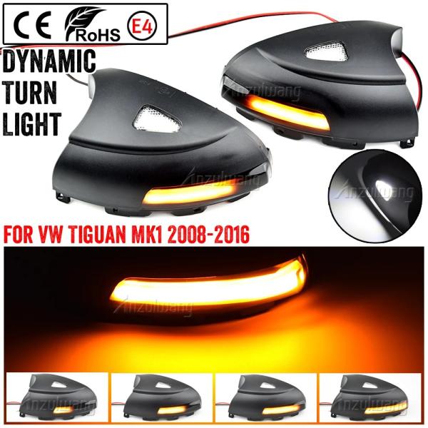 【並行輸入品】 Vw LED ドアターン シグナルライト ミラーインジケーター フォドルランプ ティ...