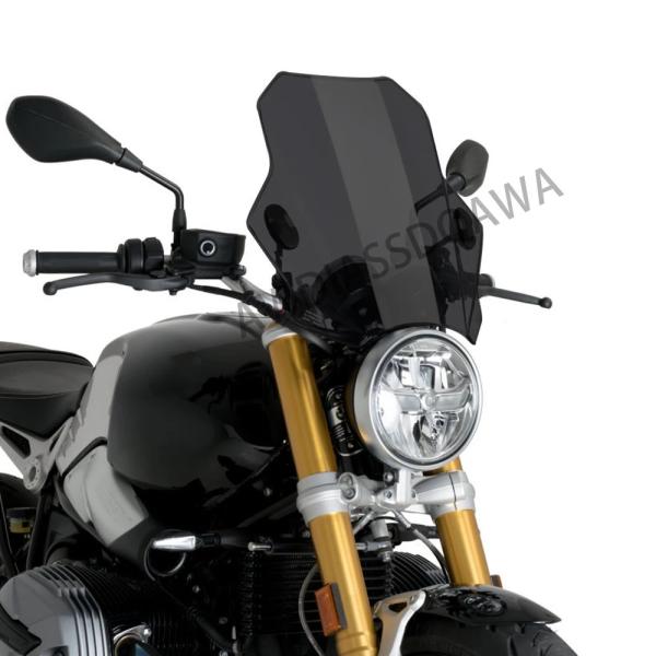【並行輸入品】 BMW オートバイ フロントガラス 風車スクリーン Rninet r 9- 調整可能...