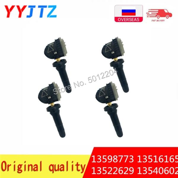 【並行輸入品】 tpms タイヤ空気圧監視センサー 4個 13598773 433 キャデラック C...