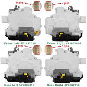 アウディ フロントドアロックアクチュエーター 右| A3 S3/8P | A6 S6