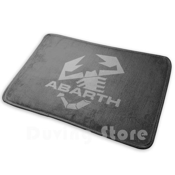 【並行輸入品】 Abarth炭素繊維マット敷物カーペットのマット寝室フィアットabarthイタリアイ...