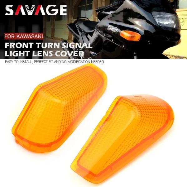 【並行輸入品】 カワサキ オートバイ ランプカバー ライトカバー フロントウインカー ZZ-R 25...