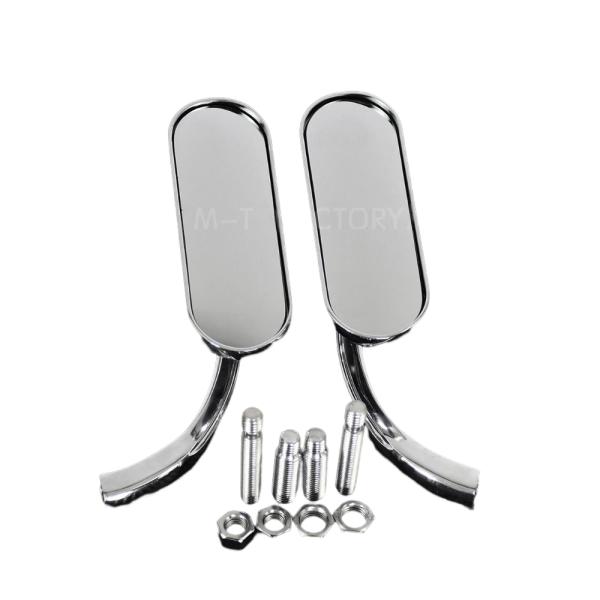 【並行輸入品】 ミニオーバルミラースポーツスターダイナ ソフテイル ツーリング アレンネス ハーレー...