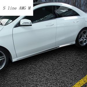 ベンツ Benz CLA C117 AMG サイド スカート ステップ トリム ガーニッシュ｜YKNshop