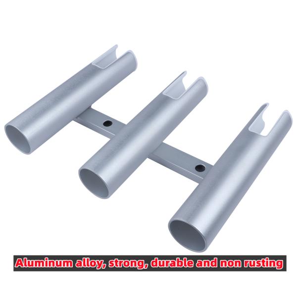 【並行輸入品】 マリンボート 釣り竿ホルダー 3つ 設置 アルミニウム合金 ヨット rv 壁掛けブラ...