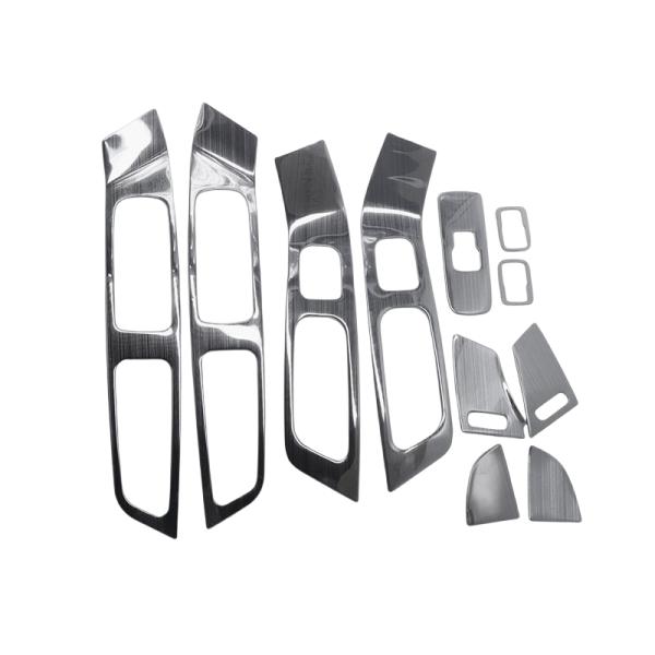 【並行輸入品】 カースタイリングドアアームレストパネルカバートリム窓 ステッカーボルボ XC60 S...