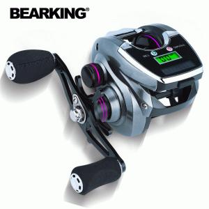 Bearking 8.0:1 6 + 1BB 釣り ベイトキャスティングリール 10キロ 電源低 プロファイルラインカウンター 釣具 ギアデジタルディスプレイ｜ykn-sutoa