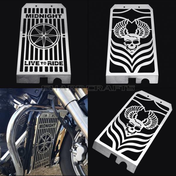 【並行輸入品】 ヤマハ XVS1300 ミッドナイトスター 2006-2016 オートバイ スカル ...