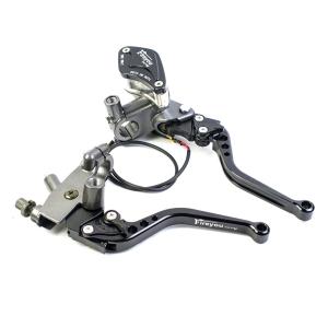 バイク 汎用 22mm ブレーキレバー＆クラッチレバーセット マスター