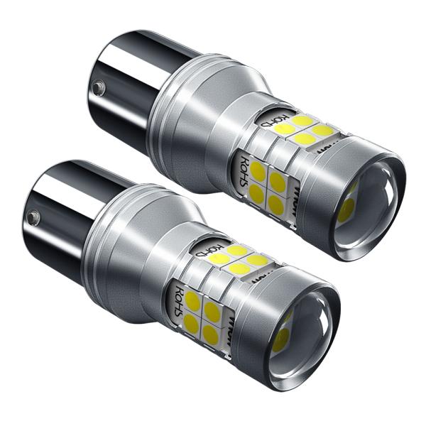 【並行輸入品】 新品 バックアップライト LED P21W 7506 BA15S CANBUS ボル...