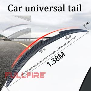 【並行輸入品】 汎用 車 リアスポイラー ルーフ トランク スポイラー レーシングスポイラー アクセサリー