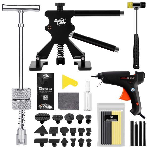 【並行輸入品】 車 へこみ除去キット 吸引カップ ボディケア デントリペアツール 超dpdr