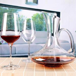バー ワイン デキャンタ/デカンタ クリスタルガラス ランプ型 1900ml ブランデー ノズルワイン・ディスペンサー｜yko-storeyk