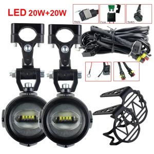 補助フォグランプフロントブラケットled駆動bmw R1200GS冒険lc F650GS F800GS F700GSバイクヘッドライト Light｜yko-storeyk