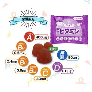 3種のグミサプリ 3粒×15袋 15日分【個包...の詳細画像5