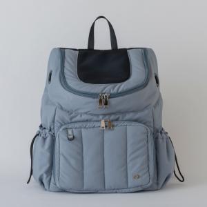 【再販：4月中旬入荷予定】 [Exclusive Blue Grey] Milla Noue （ミラヌー）FuFu フワモコリュックキャリー Mサイズ