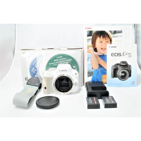 Canon デジタル一眼レフカメラ EOS Kiss X7(ホワイト)ボディ