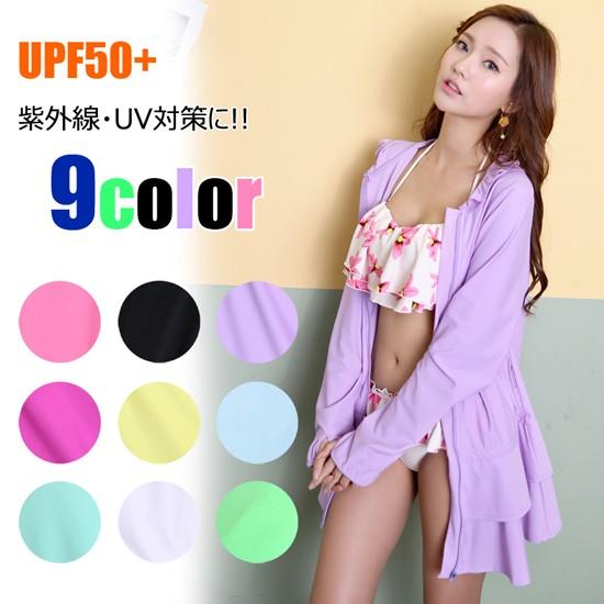 ラッシュガード レディース 長袖 ジップアップ ロングタイプ