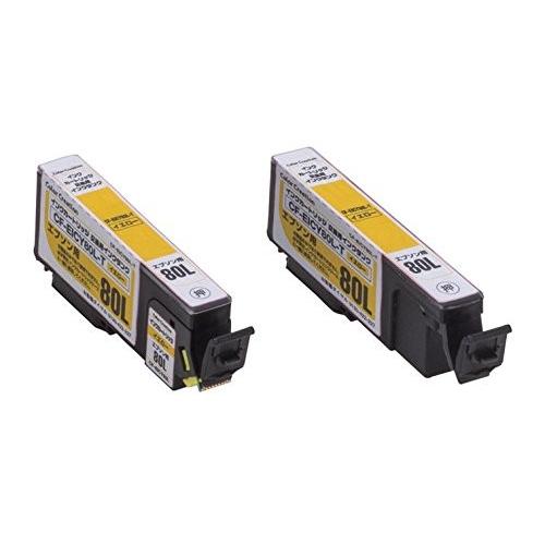 Color Creation エプソン ICY80L 互換 インクカートリッジ イエロー 交換用タン...