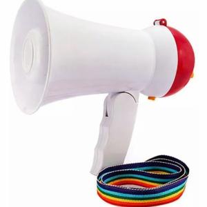 拡声器　トラメガ　メガホン　サイレン付き 並行輸入品】小型拡声器 サイレン付きハンドメガフォン カラーランダム