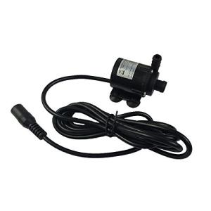 静音 水流240L/h 小型ポンプ 12V 水槽 池水 循環(定形外郵便、代引不可、送料別商品)