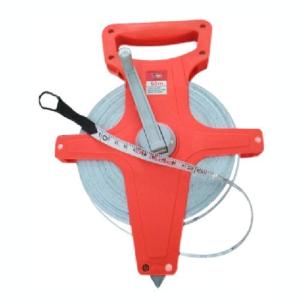 リール付きテープメジャー50m ライン引き、大きなものの採寸等に!(送料別商品)