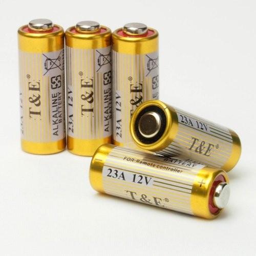 T&amp;E 12V/23A アルカリ乾電池 5個(定形外郵便、代引不可、送料別商品)