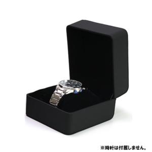 腕時計収納ケース 合皮 《ブラック》(定形外郵便、代引不可、送料別商品)