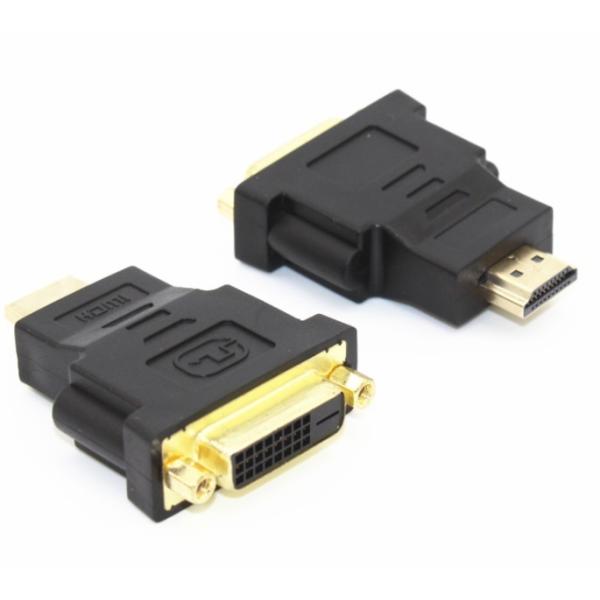 DVI-D (24+1pin) メス - HDMI オス 変換アダプタ アダプター ケーブル コネク...