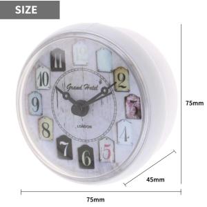 【並行輸入品】防水 お風呂時計 《ホワイト》ア...の詳細画像2