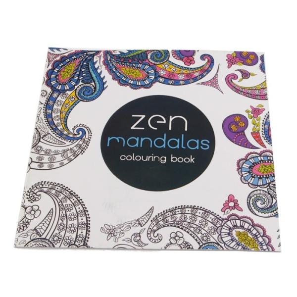 塗り絵 Zen mandalas 大人のぬりえ 曼荼羅 マンダラ(ゆうパケット、代引不可、送料別商品...