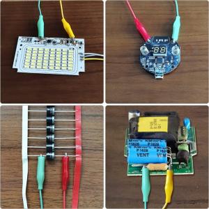 【並行輸入品】ワニ口 クリップ コード 10本...の詳細画像2