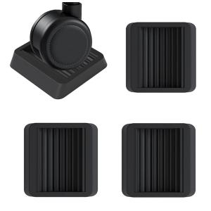 並行輸入品】キャスターストッパー 4個セット キャスター皿 椅子 家具