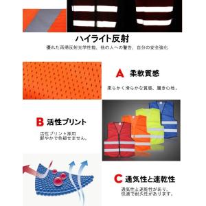 【並行輸入品】蛍光ベスト マジックバンド式 《...の詳細画像1