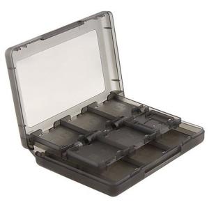 互換品]【2点】3DS DS ソフト 収納ケース 説明書ホルダー付き クリア