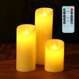 並行輸入品】LED キャンドル ゆらぎ キャンドルライト 電池式 単4