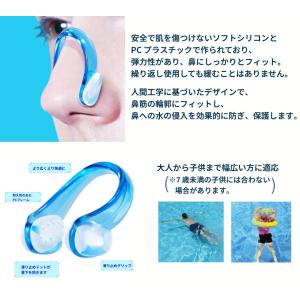 【並行輸入品】水泳用 ノーズクリップ ブルー ...の詳細画像1