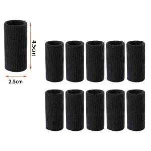 【並行輸入品】指関節サポーター 10個 黒 バ...の詳細画像2