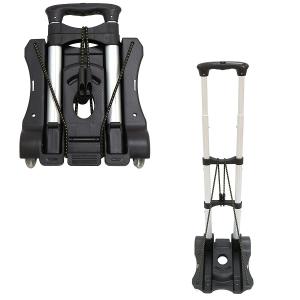 並行輸入品】超コンパクト 折りたたみ ワイド キャリーカート