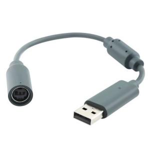XBOX360 USB変換ケーブル 《グレー》 クイックリリースコネクタ (定形外郵便、代引不可、送料別商品)｜LE-Ciel