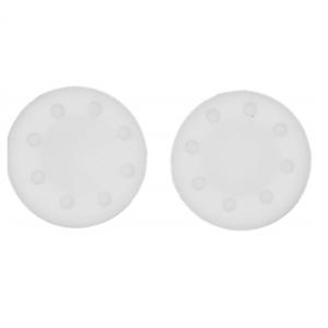 【並行輸入品】PS4 コントローラー 交換用 アナログスティックカバー 《ホワイト》 2個1セット Xbox One 互換 キャップ(定形外郵便、送料別商品)