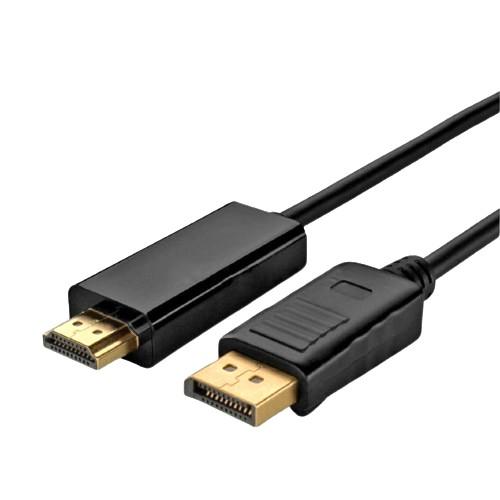 【並行輸入品】DisplayPort to HDMIケーブル 《ブラック》 DisplayPortオ...