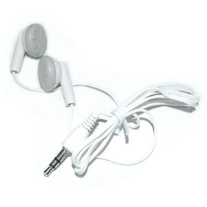 【並行輸入品】(バルク品)ステレオミニイヤホン/イヤフォン ホワイト(定形外郵便、送料別商品)