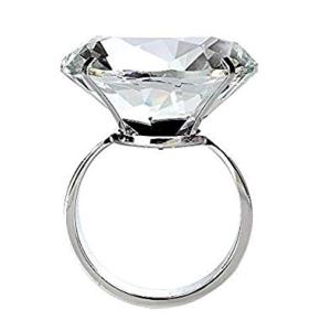 【並行輸入品】超巨大 80号 サプライズリング 箱付き 結婚 婚約 指輪 プロポーズ プレゼント(送...