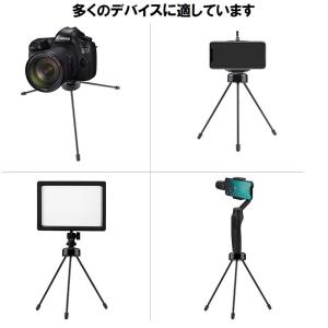【並行輸入品】カメラ用 三脚 1/4規格 《1...の詳細画像2