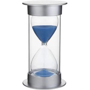 【並行輸入品】砂時計 サンドタイマー 《30分計》 《ブルー》 シンプル 砂タイマー 勉強 キッチンタイマー 料理 インテリア(定形外郵便、送料別商品)
